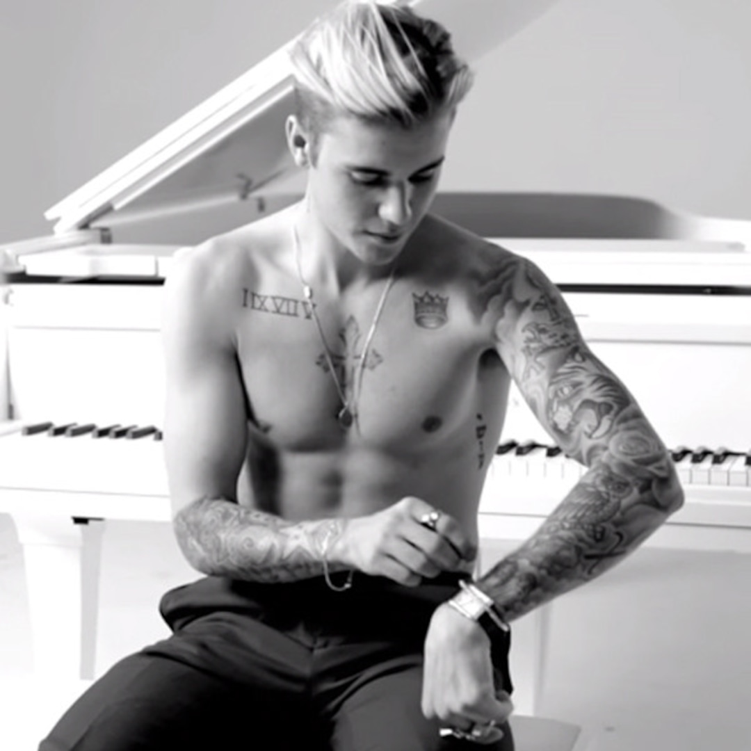 Selena Gomez Justin Bieber Neck Tattoo